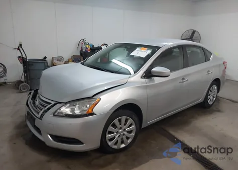 2014 Nissan Sentra Sv z USA, uszkodzony, nr VIN 3N1AB7AP0EL668977